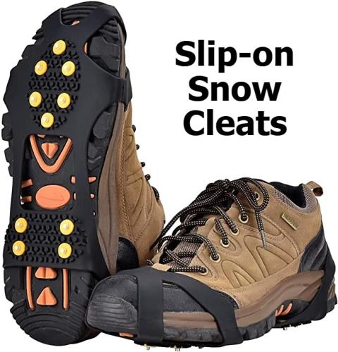 Slip on snow cleats