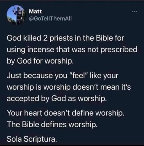 prescribed worship