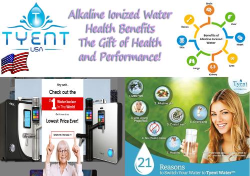 ! Tyent Water Ionizer Health Benefits Banner