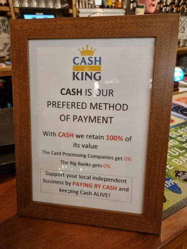 cash is king