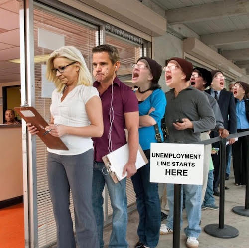 Social Media - Unemployment for RINOs