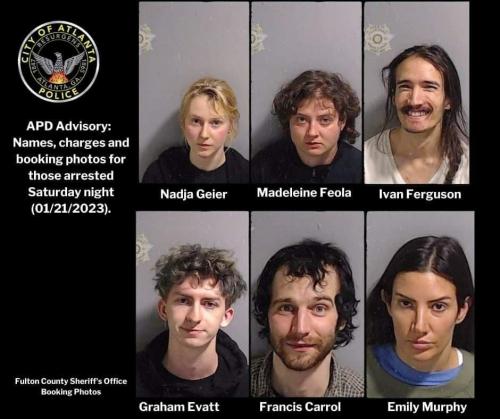 Atlanta antifa douchechebag arrests
