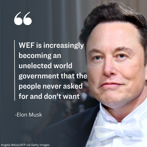 Elon Musk on WEF