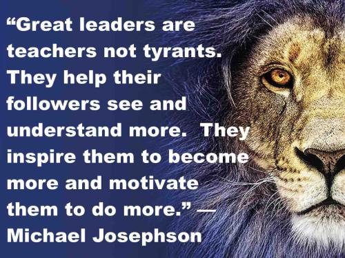Great Leader Help Others Do More