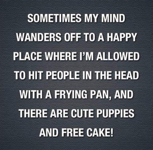 sometimes my mind wanders