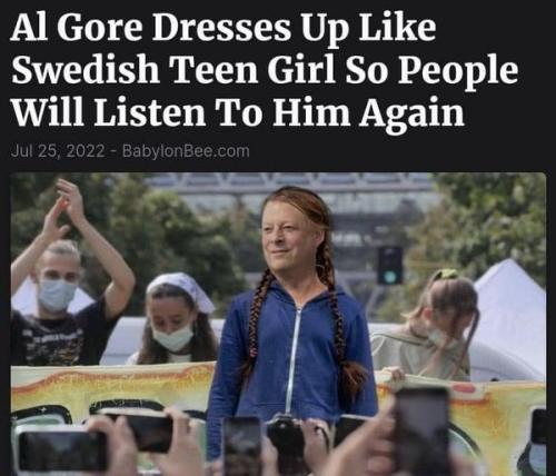 al gore dresses up