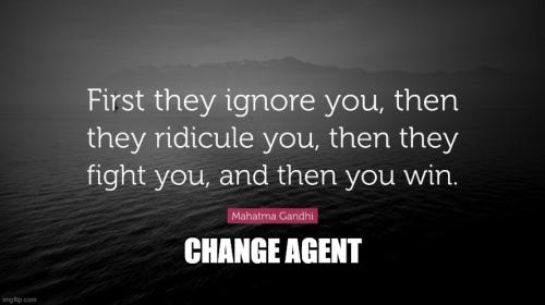 Gandhi - Change Agent