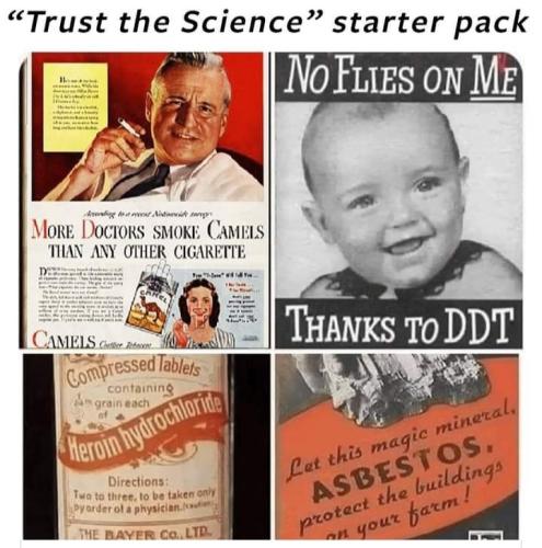 trust the science starter pack