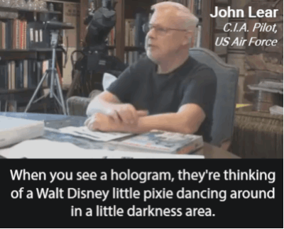 CIA pilot on holograms