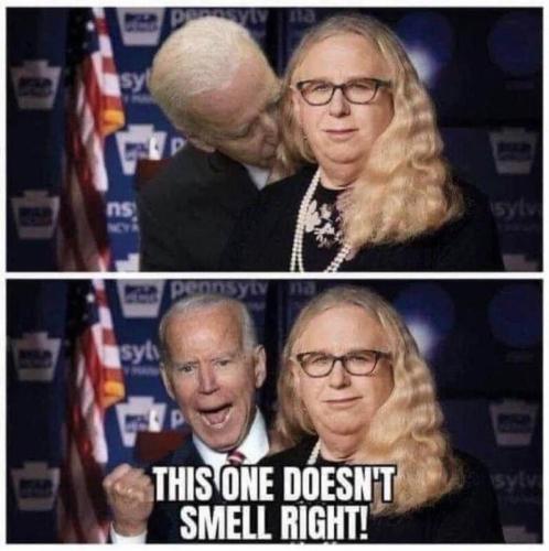 biden sniff me