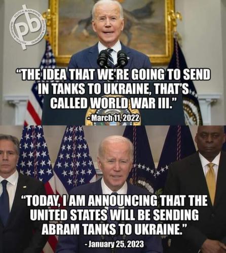 biden tanks