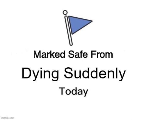 Marked Safe from Suddenly Dying