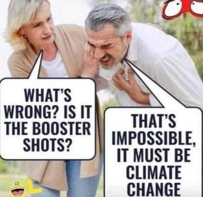 Climate Change, Not Boosters
