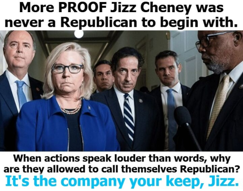 Jizz Cheney was never a Republican
