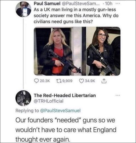 why do civilians needs guns like this