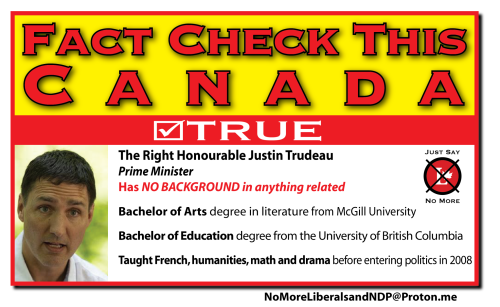 Justin Trudeau fact check this