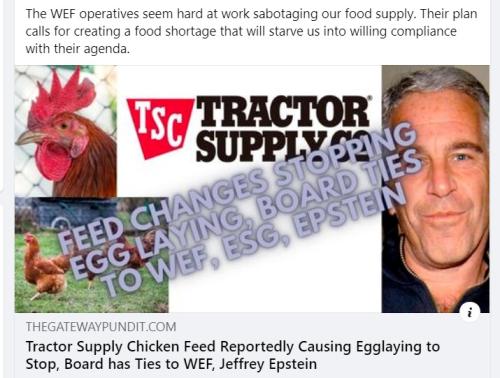 Tractor supply egg scandal