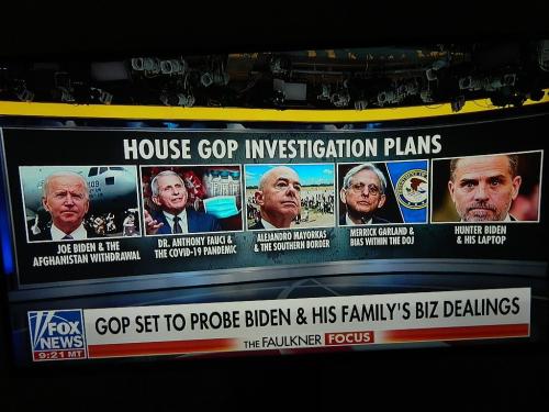 House GOP Investigations