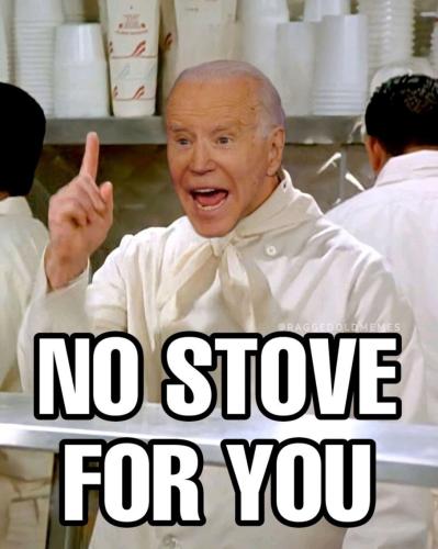 no stove