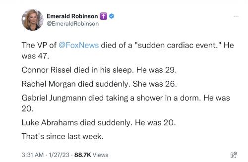 Is it wrong to hope CNN & MSNBC is next died suddenly