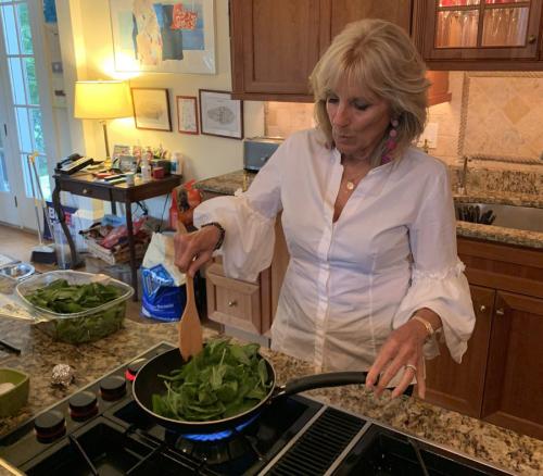Jill-Biden-cooking-food