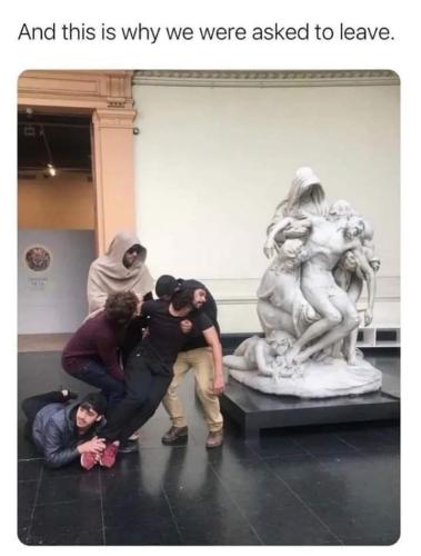 asked to leave