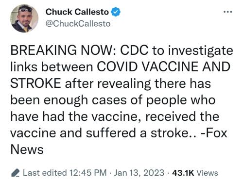 Vax and Stroke