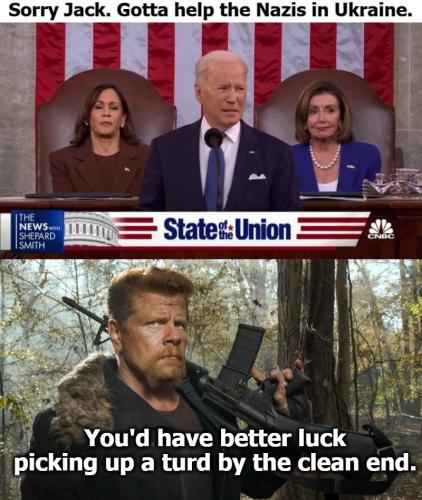 Sorry Jack Gotta help the Nazis in Ukraine