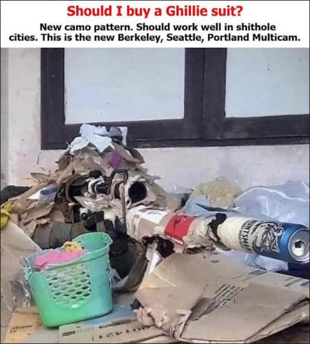 ghillie suit urban style