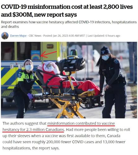 19 misinformation