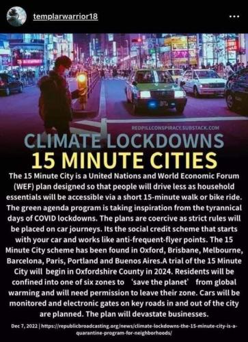15 minute cities