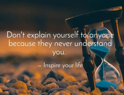 1B-Explaining Yourself