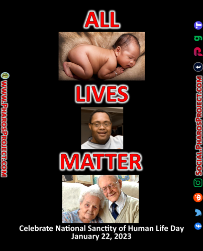 Sanctity of Human Life Day 2023 - All Lives Matter - Web-Social