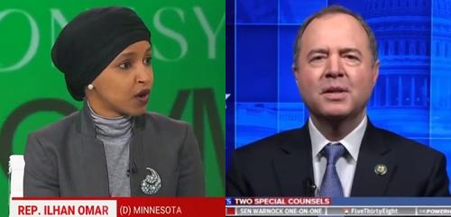 Douchebags Omar and Schiff