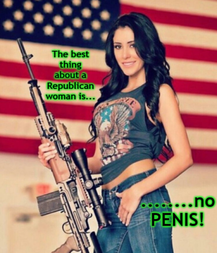The best thing about a Republican woman