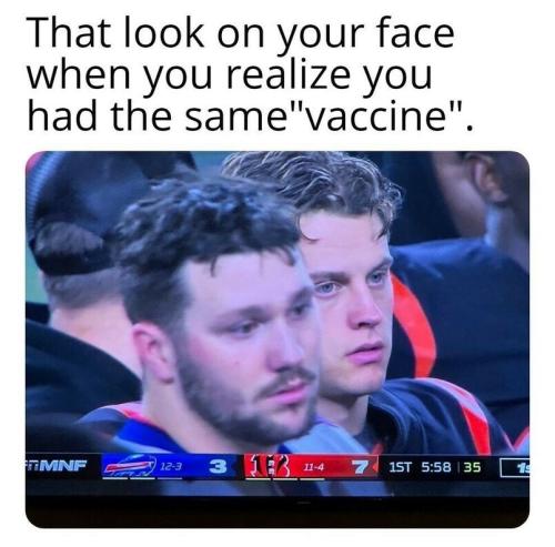 NFL Same Vaccine