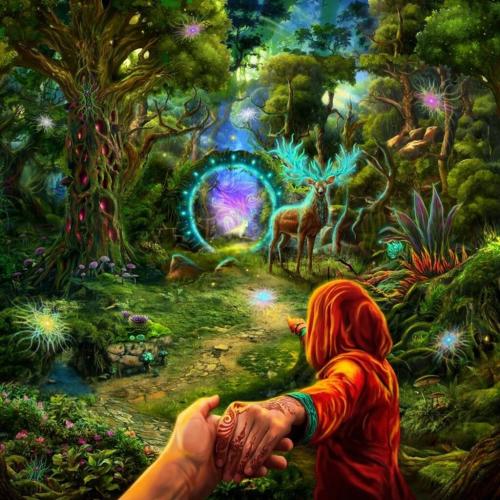 Child going to garden of eden