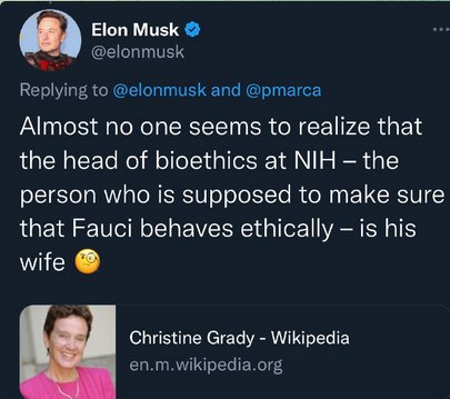 faucis wife
