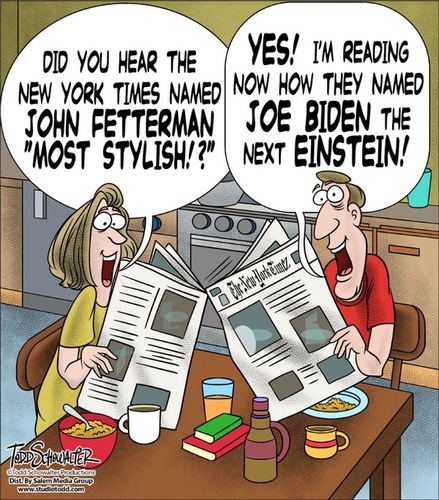 Biden is the next Einstein NYTs