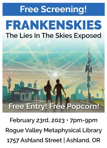Ashland, Oregon - February 23, 2023 - Free Screening of Frankenskies