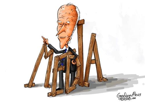 propt up by the media