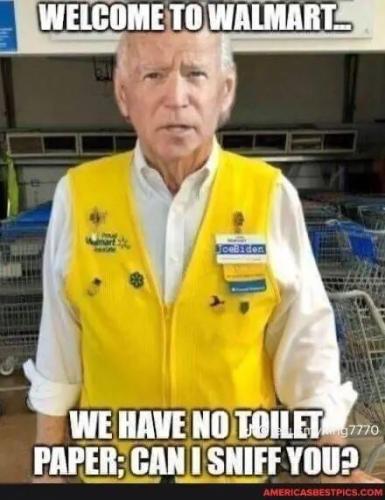 Social Media - Biden at Walmart