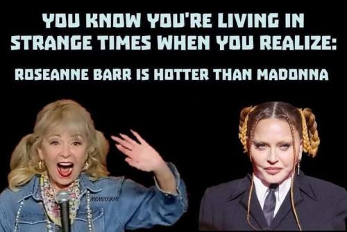 Roseanne and Madonna