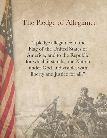 pledge to flag 144