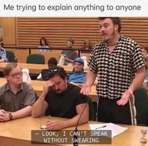 trying to explain