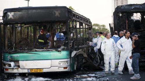 bus exploding