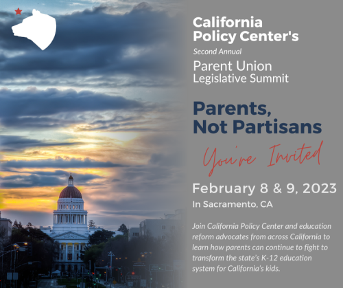 Sacramento, California - February 8 & 9, 2023 - Parent Union Legislative Summit