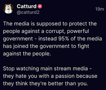 the media is supposed to protect you