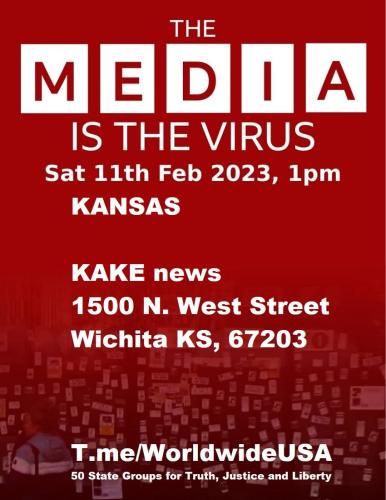 Wichita, Kansas - KAKE News - February 11, 2023 - The Media is the Virus
