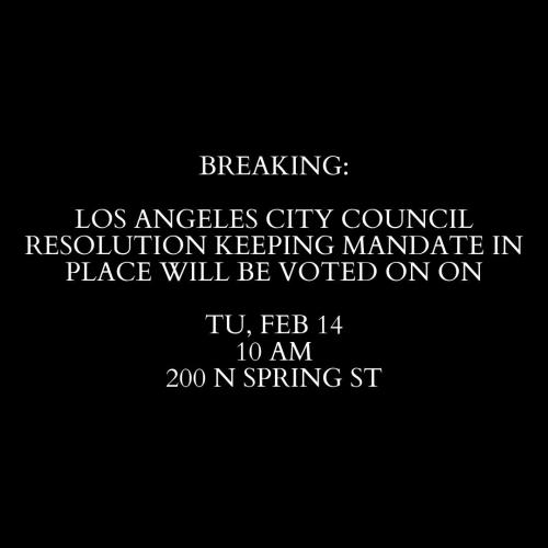 Los Angeles, California - February 14, 2023 - LA City Council Meeting